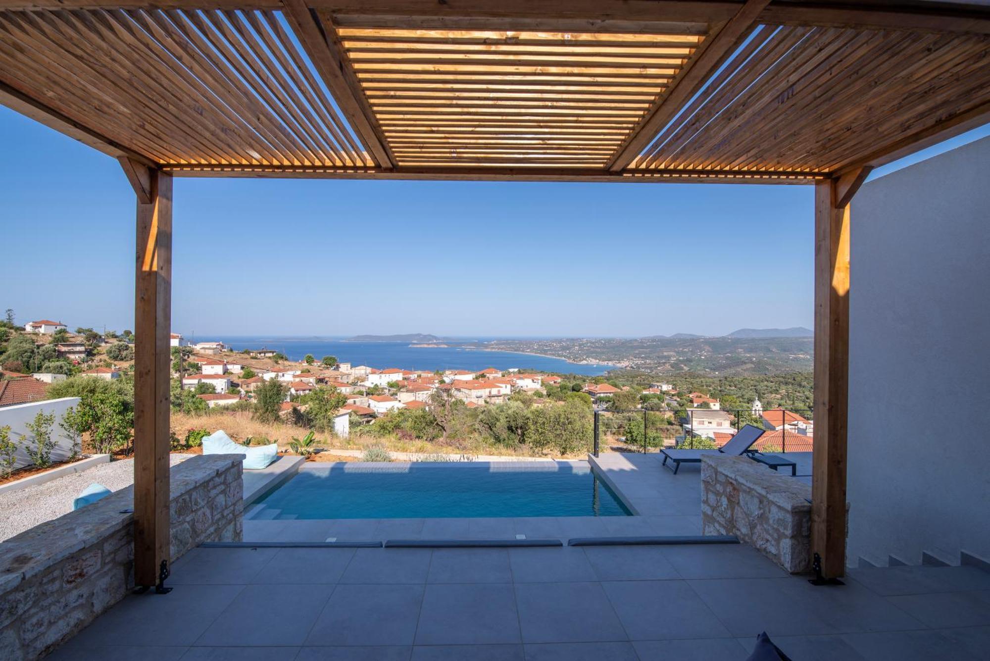 Sunset Luxury Villa Akritochori  Exterior photo
