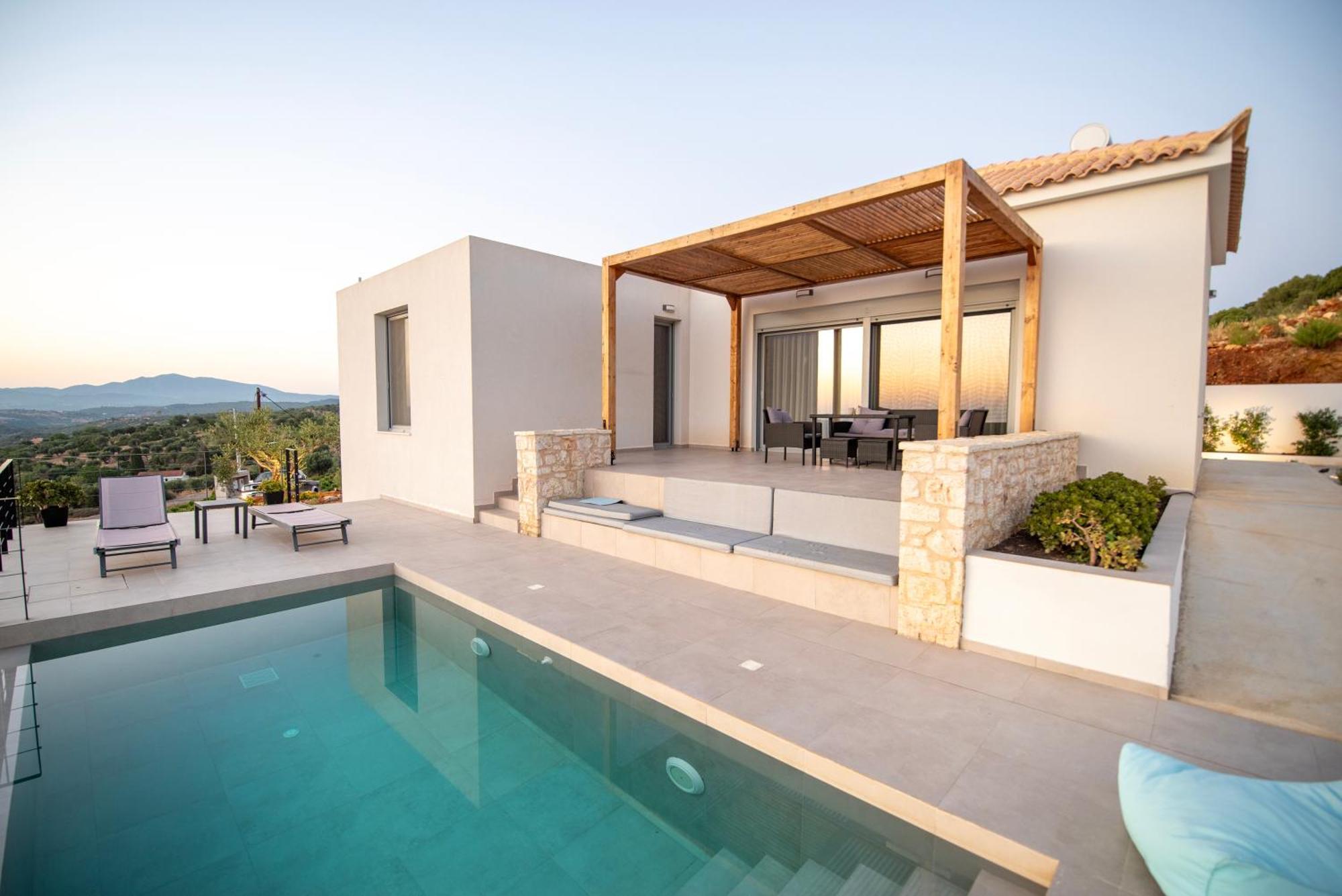 Sunset Luxury Villa Akritochori  Exterior photo